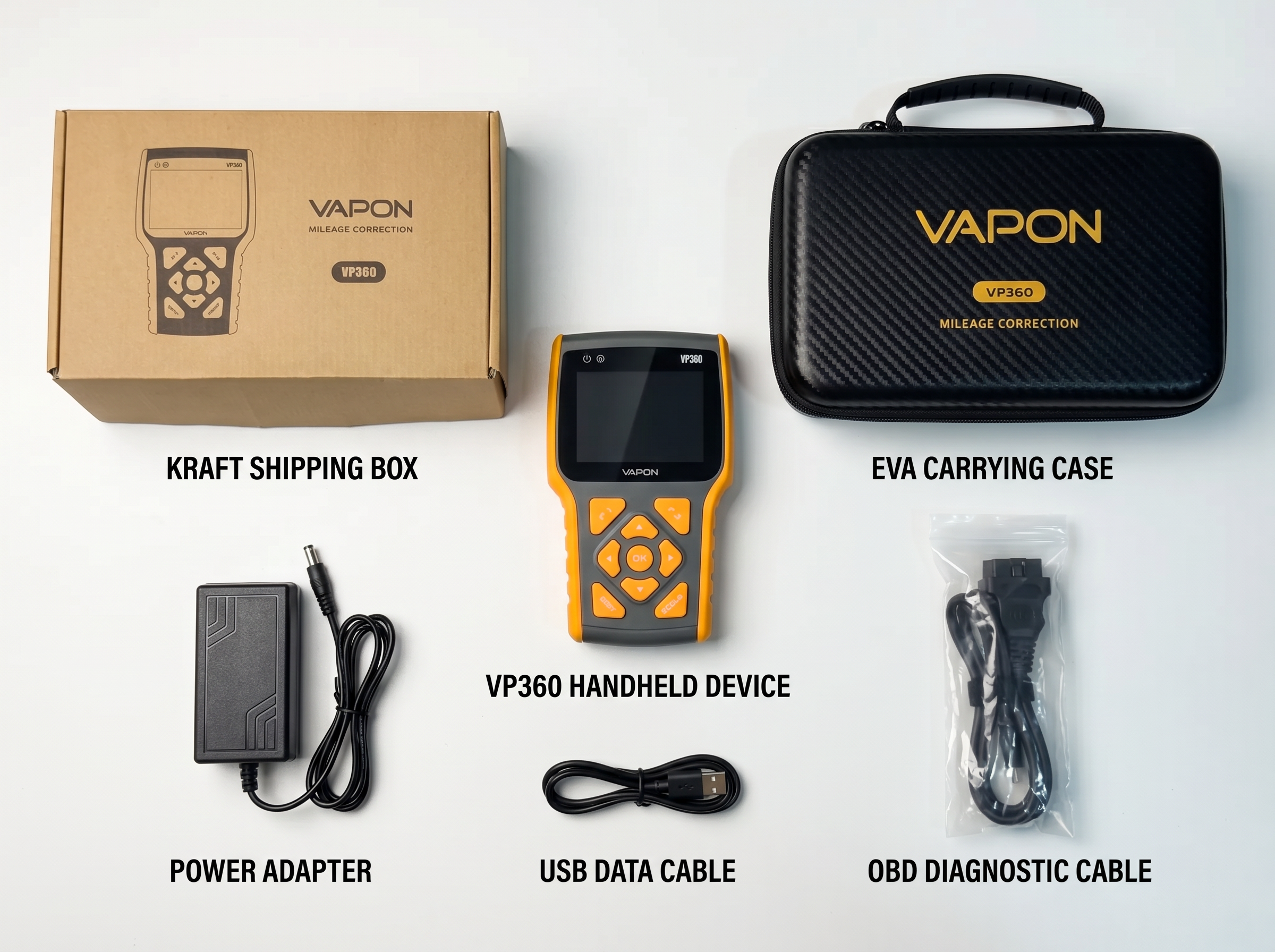 VP360 accessories overview
